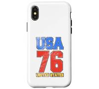 États-Unis 76 États-Unis Coque pour iPhone X/XS