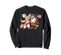 États-Unis Algérie Drapeau Racines américano-algériennes Sweatshirt