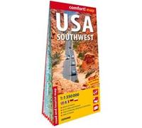États-Unis d'Amérique. Sud Ouest 1/1.350.000 (carte grand format laminée). USA Southwest