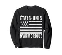États-Unis D'Armorique Bretagne Breton Vintage Cadeau Sweatshirt