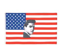 États-Unis Elvis Drapeau 90X150Cm Imprimé Drapeaux De Jardin Suspendre Bannière Amusante D'Extérieur Pour Dortoirs Plage Vacances