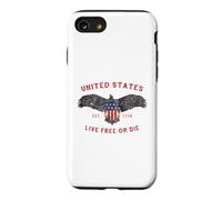 ÉTATS-Unis EST. 1776 - Vivre Libre OU Mourir Coque pour iPhone SE (2020) / 7/8