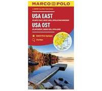 Etats-Unis Est - Marco Polo Highlights - Collectif - Marco polo - Atlas / carte