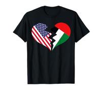 États-Unis et ÉMIRATS Arabes Unis - Cœur brisé - Amour International T-Shirt