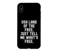 États-Unis, Le Pays de la liberté, Dites-Moi ce Qui est Gratuit Coque pour iPhone XS Max