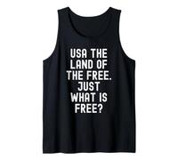 États-Unis Le Pays de la liberté Qu'est-ce Que Free Witty ? Débardeur