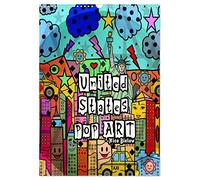 États-Unis Pop Art von Nico Bielow, Version française (Calendrier mural 2026 DIN A3 portrait), Calendrier CALVENDO mensuel