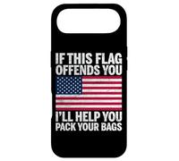 États-Unis Si ce Drapeau Vous Offense, Je Vous aiderai à Faire Vos valises Coque pour iPhone Air