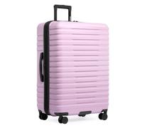 États-Unis Traveler Boren Valise de Voyage Rigide en Polycarbonate Robuste avec 8 Roues pivotantes et poignée en Aluminium, Lavande, Checked-Large 30-inch
