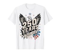 États-Unis - Vintage in God We Trust Eagle 1776-2026 - 250 Ans T-Shirt