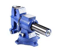 Étau 4 "/6" 100/150 mm, Professionnel Multifonctionnel Pivotant à 360°, Étau de Table Parallèle, Étau de Haute Qualité avec Mors en Acier (4 pouces)