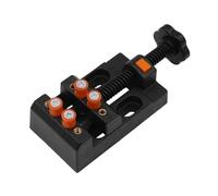 Étau à 8 trous pour fixation fixe en noyers, petit étau de table, étau de table, pince à mâchoire plate réglable rapidement