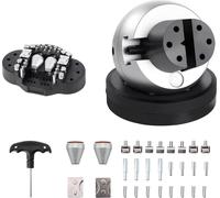 Étau à bille SucceBuy, outil de gravure de 5 pouces avec rotation à 360°, kit de fixation de bijoux de 35 pièces, idéal pour les incrustations de pierres précieuses et la gravure de précision