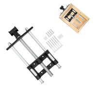 Étau à bois Heavy Duty 180 mm / 7" Pince avant - Protection contre la rouille en fonte, banc de rabotage, pince de serrage avec clé à pince (distance des mâchoires 5,91") pour le travail du bois, le