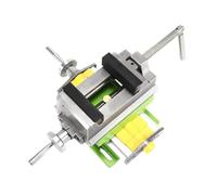 Étau à glissière croisée, pince de précision for perceuse 2 voies | Étau croisé, aluminium moulé sous pression, déplacement bidirectionnel, perceuse à colonne, précision