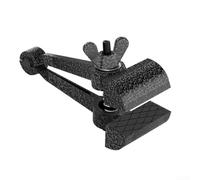 Étau à outils fixe portable avec extérieur en plastique pulvérisé et bouton papillon réglable pour un serrage sécurisé de petites pièces (50 mm)