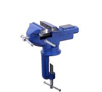 Étau À Pince,Étau Fixe Robuste Avec Base Pivotante 360° | Base Pivotante 360° Pour Perçage Fraisage Soudure Soudage Travail Du Bois Maintenance