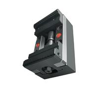 Étau à quatre axes de précision à centrage automatique, K105-350 avec mors souples à changement rapide, étau d'établi compact multifonction for machine-outil(300 Ultra-High Jaw)