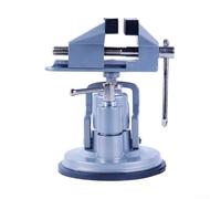 Étau à Ventouse Base 8cm Rotation 360° pour aluminium Étau à | Base ventouse puissante, fixation verre pour granit acier, rotation 360°, inclinaison 90°, travail précis