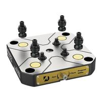 Étau auto-centrant positif à quatre ou cinq axes, 1 pièce, couplé au point zéro, changement rapide, panneau de pont à quatre axes en L, DJ-6080H(DJ-AIX5-D5296)