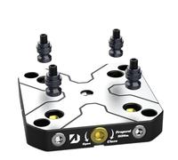 Étau auto-centrant positif à quatre ou cinq axes, 1 pièce, couplé au point zéro, changement rapide, panneau de pont à quatre axes en L, DJ-6080H(DJ-AIX5-D96)
