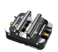Étau auto-centrant positif à quatre ou cinq axes, 1 pièce, couplé au point zéro, changement rapide, panneau de pont à quatre axes en L, DJ-6080H(DJ-1217R)