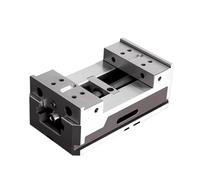 Étau autocentrant, for montages 4 axes et 5 axes Centre d'usinage CNC à mors parallèles concentriques 3 pouces MW106-75x 85A(MW106-75x125A)