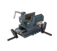 Etau croisé Toolland, fonte de haute qualité, étau massif, ouverture 83 mm