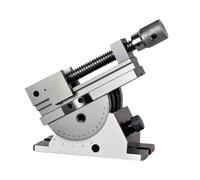 Étau d'angle à lattes - Outil de serrage sinusoïdal inclinable en acier inoxydable for un travail de précision(2 in stainless steel)