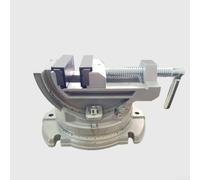 Étau d'angle robuste de 7,6 cm, base pivotante à 360 degrés avec design inclinable de 0 à 90 degrés, pince à mâchoire plate de précision pour perceuse, fraisage et travail du bois
