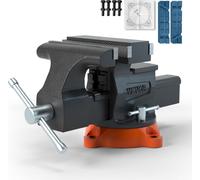 étau de 16,7 cm Enclume pivotant à 360° 1,5-7 cm Étau d'établi