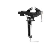 Étau de banc pivotant en fonte, 1 pièce, pince lourde multifonctionnelle, coussinet caoutchouc antidérapant Pour Travail Du Bois, Perçage(60mm)