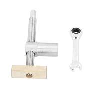 Étau de Bureau en Acier Inoxydable, Outil de Fixation pour Établi de Travail du Bois, Diamètre 20mm - Design Ergonomique, Stable et Sécurisé, Pour Bricolage et Menuiserie