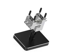 Étau de bureau miniature à double usage, base amovible et joint à rotule à 360 degrés pour assemblage de bijoux électroniques, étau compact pour fabrication de bijoux