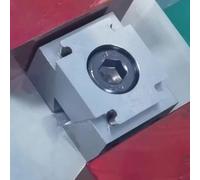 Étau de fixation fixe OK avec capacité de serrage double face pour le traitement par lots CNC et une précision constante de positionnement de la pièce (12 mm)