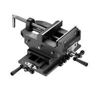 Étau de fraisage 2 Axes 150 mm Perceuse à tarauder Table croisé Établi Étau machine Outil Atelier