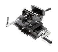 Étau de fraisage 2 Axes 75 mm Perceuse à tarauder Table croisé Établi Étau machine Outil Atelier