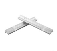 Étau de fraisage CNC robuste en acier avec mâchoire en alliage d'aluminium pour applications de fraisage de fente de précision (20,3 cm)