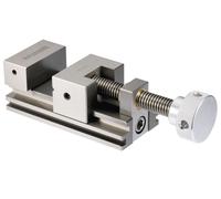Étau de mesure / rectification vis de serrage largeur des mors 70 mm ouverture 80 mm hauteur des mors 28 mm Vertex V-VE25