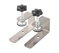 Étau de Montage Métal ABS pour Panneau de Tiroir Ajustable(2PCS iron sheet) | Design innovant , simplifie l'installation, évite les ajustements fréquents, pour idéal bricolage