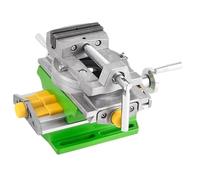Étau de perçage et fraisage à glissière croisée 2 en 1 alliage d'aluminium for table travail composée, étau croix for perceuse colonne,Usinage de précision(Not rotatable)