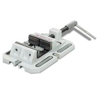 Étau de perçage industriel double mors à prisme largeur des mors 200 mm ouverture maximale 200 mm hauteur des mors 58 mm Optimum BSI200