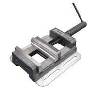 Étau de perçage universel avec surfaces rectifiées double mors à prisme largeur des mors 205 mm ouverture maximale 145 mm hauteur des mors 40 mm Optimum BMP160