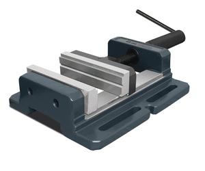 Étau de perçage universel double mors à prisme largeur des mors 205 mm ouverture maximale 145 mm hauteur des mors 40 mm - Qualité professionnelle Optimum BMP160L