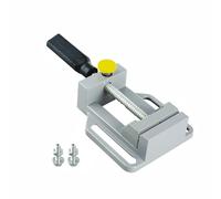 Étau de perceuse 100 mm, pince de serrage professionnelle réglable, étau à bec plat pour bricolage, bijoux, noyer, perçage nucléaire, sculpture, outil de réparation de montre