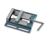 Étau de Perceuse à Colonne 110mm, Design de Guidage du Rail Coulissant pour Fraiseuses, Perceuses et Maintenance de Machines