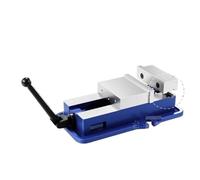 Étau de perceuse à colonne robuste en fonte 5 pouces, étau d'établi avec levier T, mâchoires réglables for fraiseuse précision,Série industrielle(6 Inch)