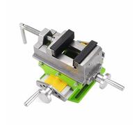 Étau de presse à glissière croisée, étau croisé 2 voies X-Y - Portable avec pince rotative à 90° pour atelier de fraisage