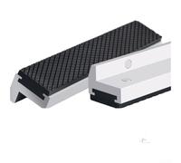 Étau, de qualité industrielle avec mâchoires de protection magnétiques en alliage d'aluminium, coussinets anti-rayures en nylon pour un serrage sécurisé des pièces (2 pièces, 10,2 cm)