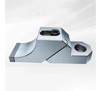 Étau de serrage latéral CNC, étau précision fixe, à mâchoires, d'établi extrémité plate, fixation pièces,Série industrielle(M12 strong holding)